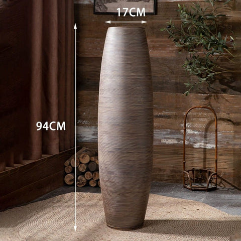 Deko Bodenvase Dalila – 94 cm, Keramik, zeitloses Design