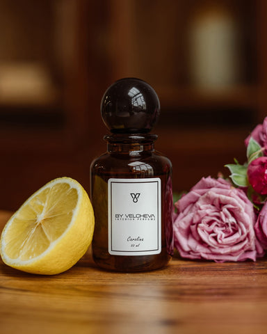 By Velcheva Raumduft-Spray Carolina – 50 ml, Cappuccino, Jasmin & Kakao