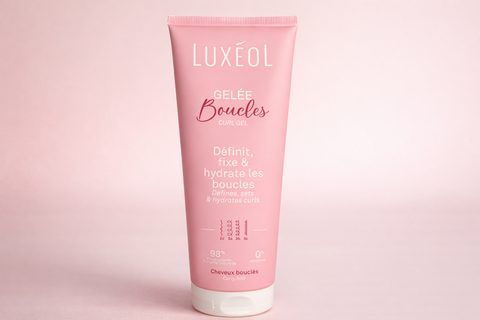 Luxéol Curl Defining Gel for Curly Hair – Hydration &amp; Hold – 250 ml