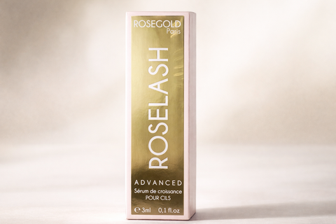 ROSEGOLD Parigi Roselash Siero avanzato per ciglia – Siero per la cura delle ciglia dall'aspetto più folto – 3 ml