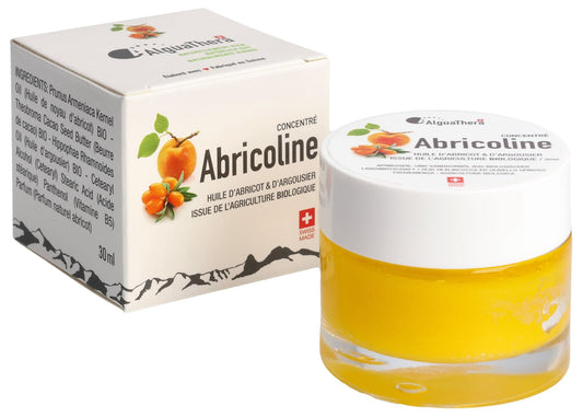 Abricoline - Huile d'abricot, Cacao et Argousier