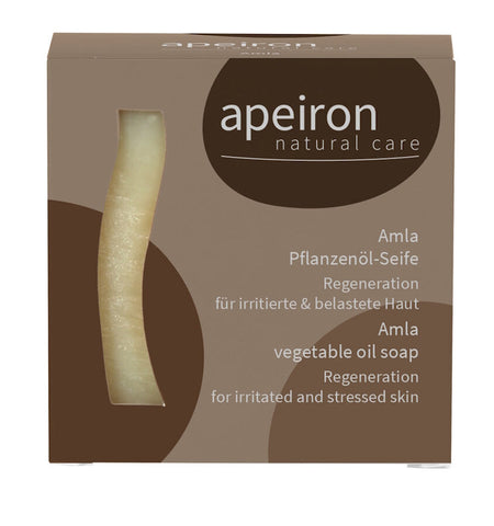 APEIRON Amla Natural Soap - regeneration for irritated & stressed skin