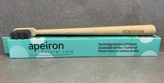 APEIRON Apeiron FINIDENT bamboo toothbrush, black