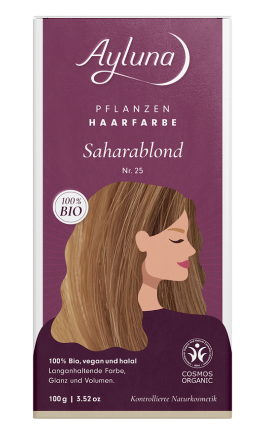 AYLUNA Plant-based hair dye Sahara blonde