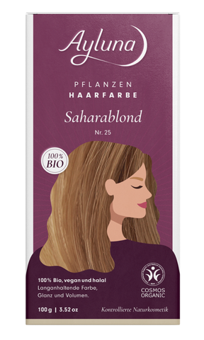 AYLUNA Plant-based hair dye Sahara blonde