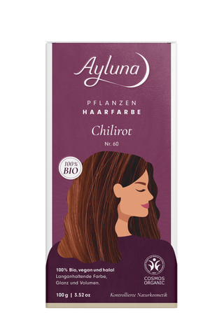 AYLUNA Plant-based hair dye Chili red