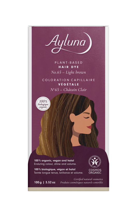 AYLUNA Plant-based hair dye Light brown