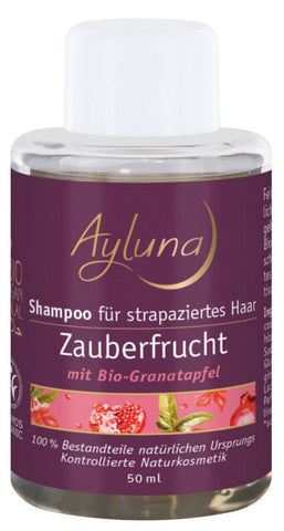 AYLUNA Shampoo for damaged hair Zauberfrucht with organic pomegranate - travel size