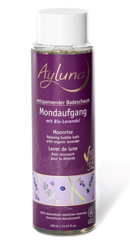 AYLUNA Relaxing Bubble Bath Mondaufgang with organic lavender