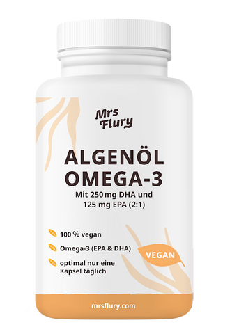 Mrs Flury Algae Oil Omega-3 Capsules