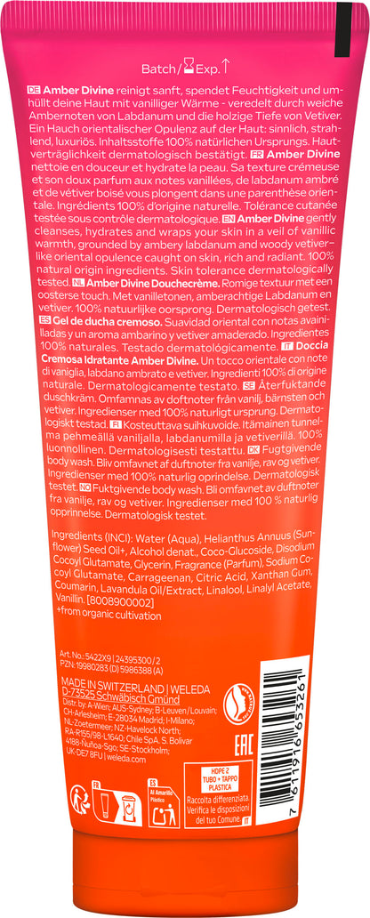WELEDA Amber Divine Shower Cream