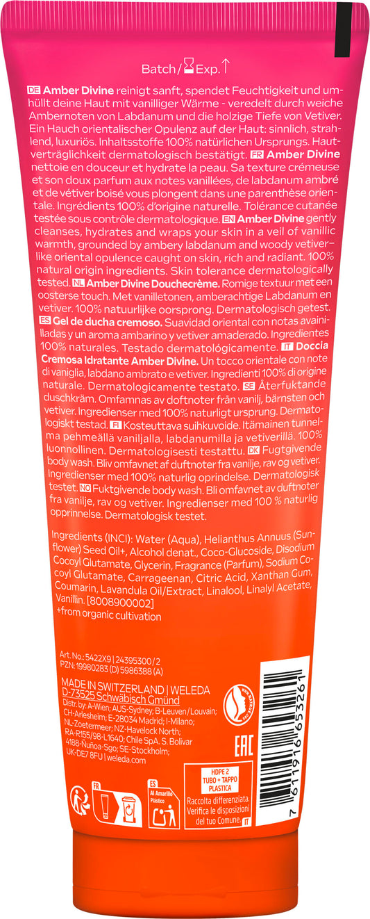 WELEDA Amber Divine Shower Cream