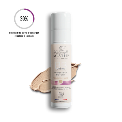 Bb crème à la bave d'escargot bio - perfectrice de teint