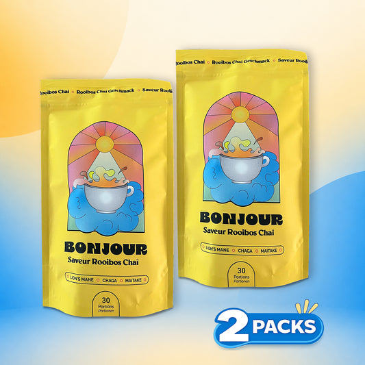 Bonjour Rooibos Chai Flavor – Wellness Drink DUO