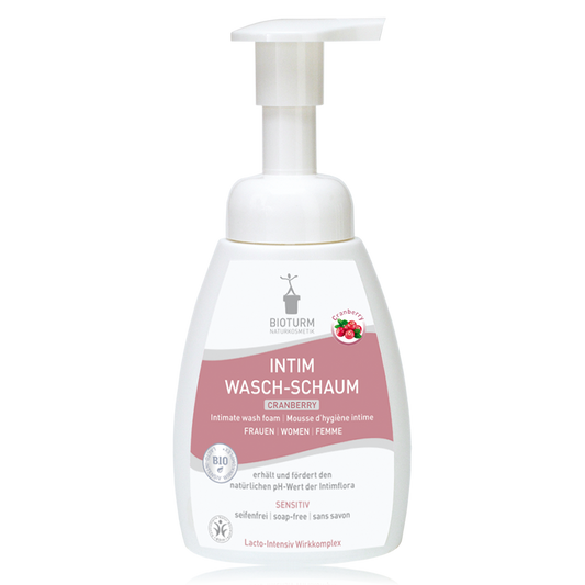 BIOTURM Intimate Wash Foam Cranberry