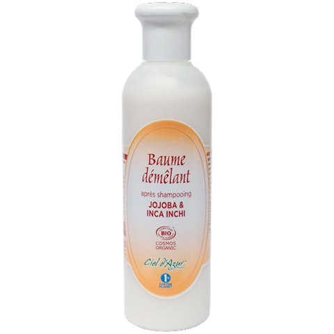 Baume aprčs-shampooing démęlant au karité, Ciel d'Azur, 250ml*
