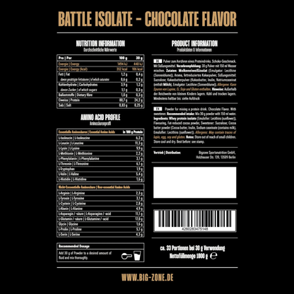 BIG ZONE Battle Isolate 1000g