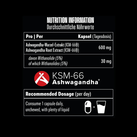 BIG ZONE Ashwagandha KSM-66® 120 Kapseln