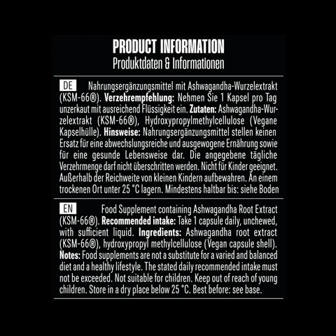 BIG ZONE Ashwagandha KSM-66® 120 Kapseln