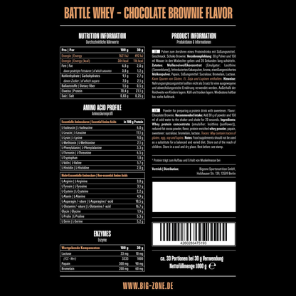 BIG ZONE Battle Whey 1000g