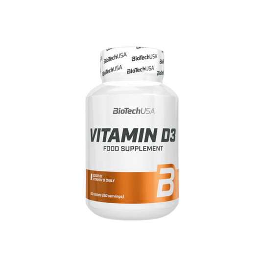 BIOTECH USA Vitamin D3 60 comprimés