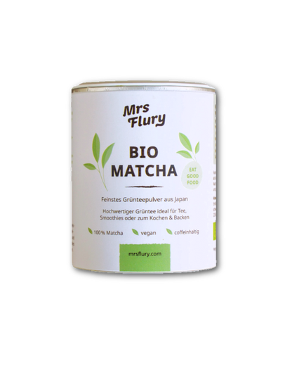 Mrs Flury Organic Matcha Powder – 100 g