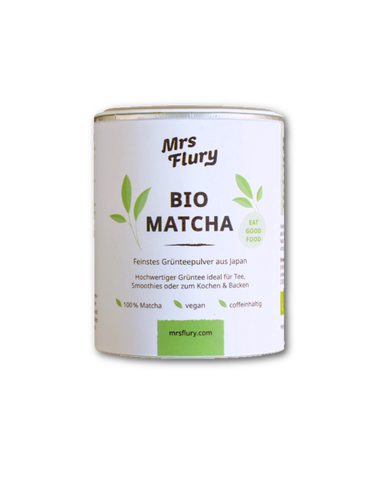 Mrs Flury Organic Matcha Powder – 100 g