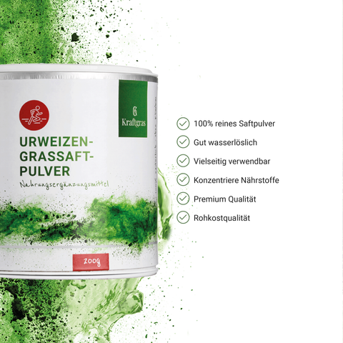 Bio estratto di erba di urweizengras in polvere (Kamut® Khorasan)