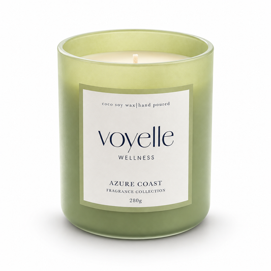 Azure Coast | Sea Salt & Sage Luxury Candle