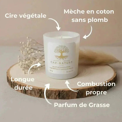Candelina Artigianale Mela Cannella – Profumo Incantatore e Atmosfera Accogliente