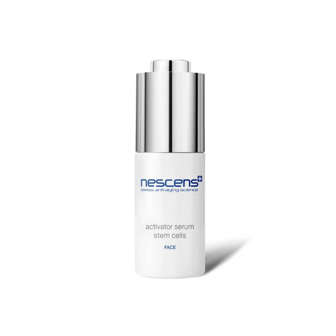 Close-up texture of the activator serum
