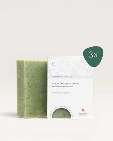 Savon exfoliant Forêt des Alpes