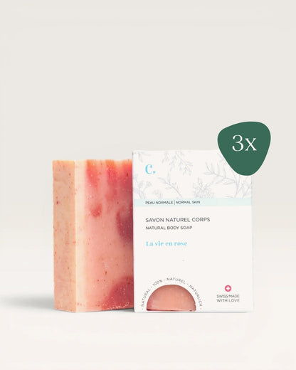 Savon naturel La vie en rose