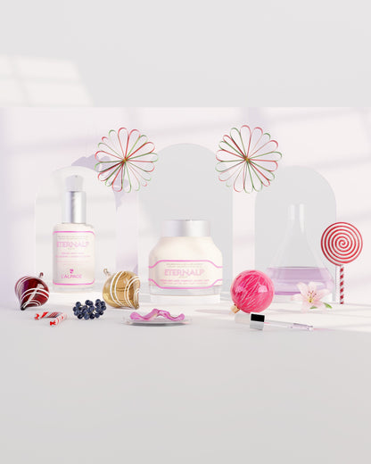 Ensemble ou Coffret Cadeau DUO Crème Anti-Âge Liftante de Jour et Sérum Anti-Âge Collagène Lissant et Liftant Eternalp 4060m