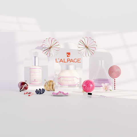 Ensemble ou Coffret Cadeau DUO Crème Anti-Âge Liftante de Jour et Sérum Anti-Âge Collagène Lissant et Liftant Eternalp 4060m