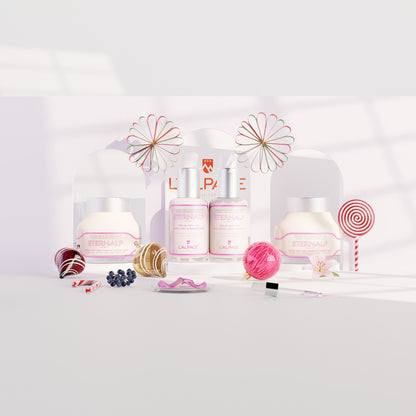 Set oder Geschenkset Ultime Quatro Tagescreme Anti-Aging-Lifting 50 ml & Nachtcreme 50 ml & Anti-Aging-Serum Kollagen-Lifting & Aufpolsterndes Anti-Aging-Serum Eternalp 40-60 ml