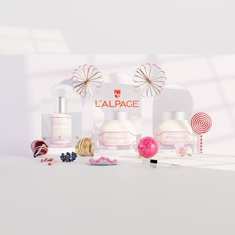 Ensemble ou Coffret Cadeau Trio Crème Anti-Age Liftant Jour 50 ml & Crème Nuit 50 ml & Sérum Anti-Age Repulpant & Remodelant Eternalp 4060m