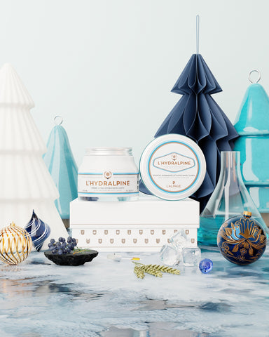 Set o cofanetto regalo TRIO Crema Corpo 200 ml + Doccia Esfoliante 200 ml L'HYDRALPINE