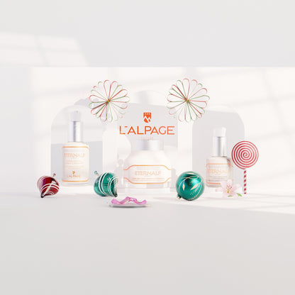 Cofanetto regalo crema anti-età + siero anti-età + gel contorno occhi anti-età ETERNALP 2040m