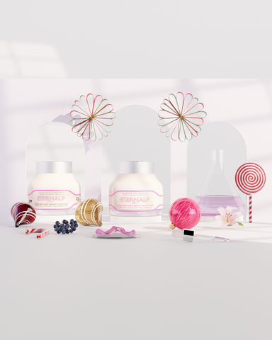 Ensemble ou Coffret Cadeau DUO Crème Anti-Âge Liftant Jour et Crème Anti-Âge Liftant Nuit Eternalp 4060m