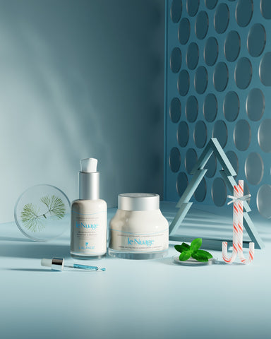 Ensemble ou Coffret Cadeau DUO Crème Apaisante + Sérum Apaisant Le Nuage