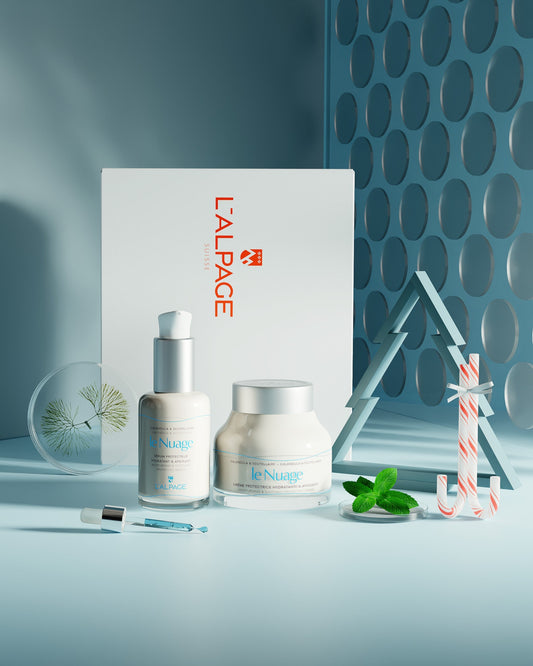 Set o cofanetto regalo DUO crema lenitiva + siero lenitivo La Nuvola