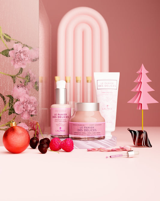 Set o cofanetto regalo TRIO Crema e Siero Cura Totale + Crema Esfoliante Il Cestino delle Delizie