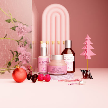 Cofanetto regalo Crema Trattamento Totale + Siero Trattamento Totale + Gel doccia esfoliante 125 ml Il Cesto delle Delizie
