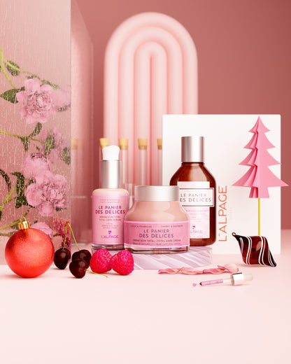 Cofanetto regalo Crema Trattamento Totale + Siero Trattamento Totale + Gel doccia esfoliante 125 ml Il Cesto delle Delizie