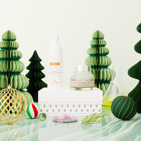 Set o Cofanetto Regalo Crema Opacizzante e Levigante + Schiuma Detergente INALP
