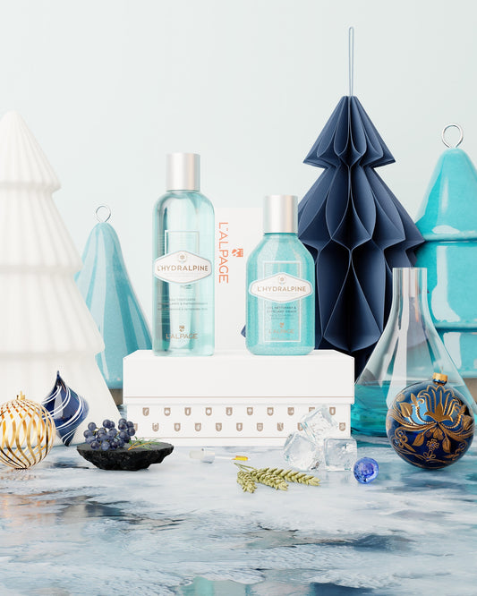 Cofanetto regalo Acqua tonificante + Gel detergente esfoliante L'HYDRALPINE