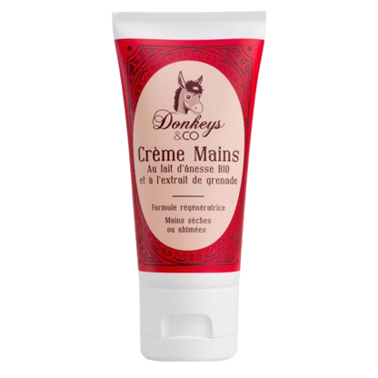 Crčme mains au lait d'ânesse et ŕ l'extrait de grenade, Donkeys & Co, 50ml*