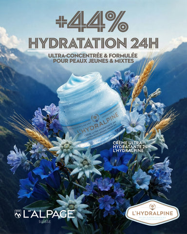 24-Stunden-Feuchtigkeitsspendende Creme L'Hydralpine