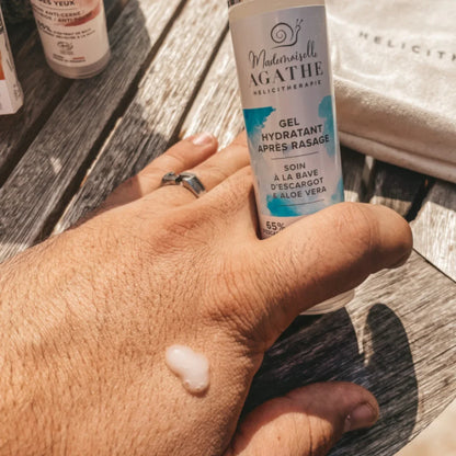 Gel après-rasage certifié bio - hydratant & apaisant